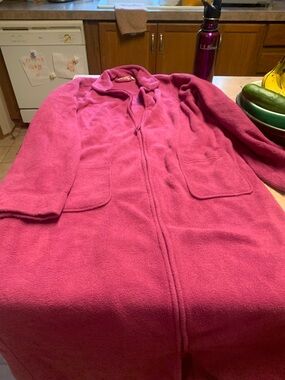 L.L. Bean Long Robe and Water Bottle